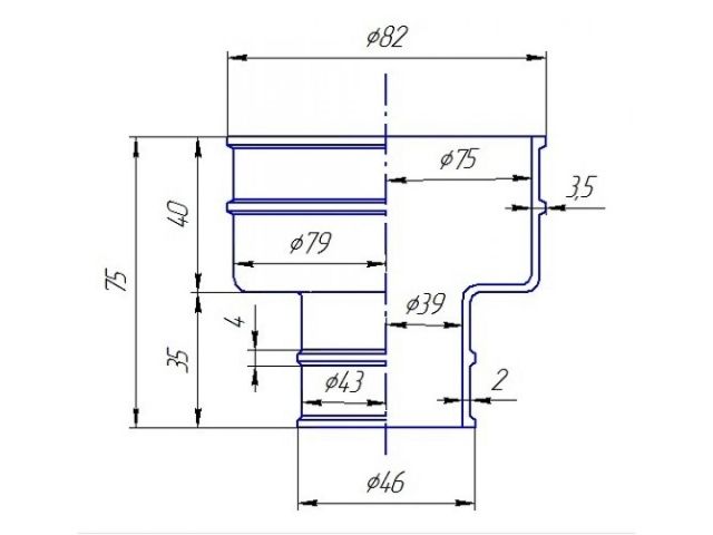 Манжета ступенчатая