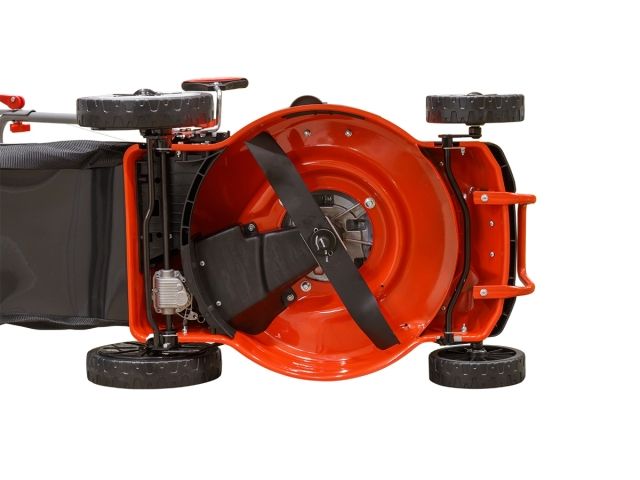 Газонокосилка бензиновая ECO LG-633 самоходная (5.0 л.с., шир. 46 см, самоходная, мульчир., стальн. корпус, травосборник 60 л)