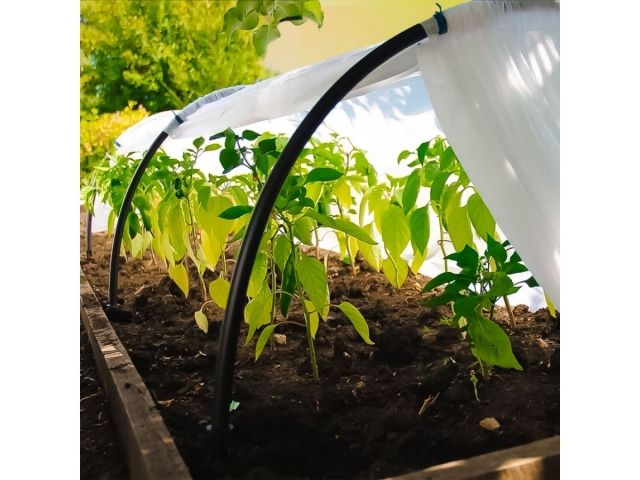 Парник "Стандарт" 6м, ОСТРОВ КОМФОРТА (длина: 6 м, ширина: 60-90 см, высота: 90-60 см)