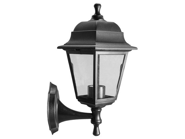 Светильник садово-парковый настенный "Леда" (черный) Юпитер (НБУ 04-60-001)