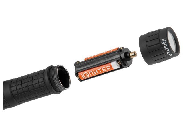 Фонарь ручной светодиодный 1LED 3xAAА ЮПИТЕР