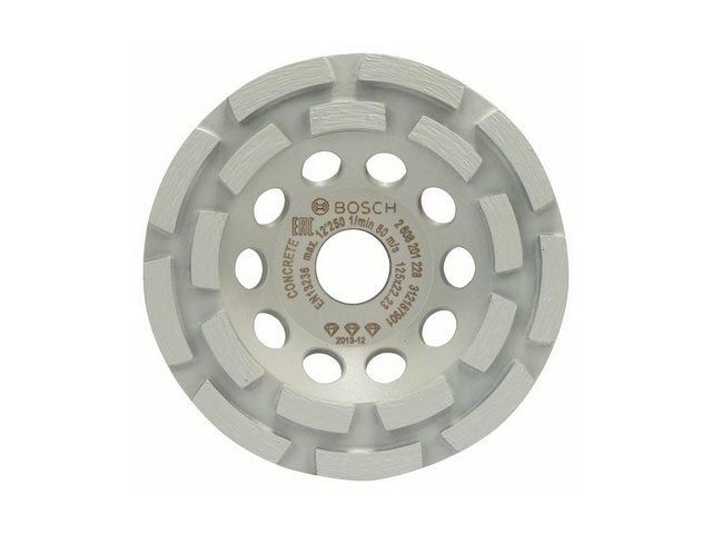 Алмазная чашка 125х22 мм по бетону двурядная BEST FOR CONCRETE BOSCH (для быстрого шлифования)