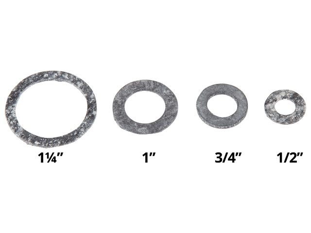 Прокладка паронитовая 3/4 ПМБ (маслобензостойкий) 24х14 h-2мм