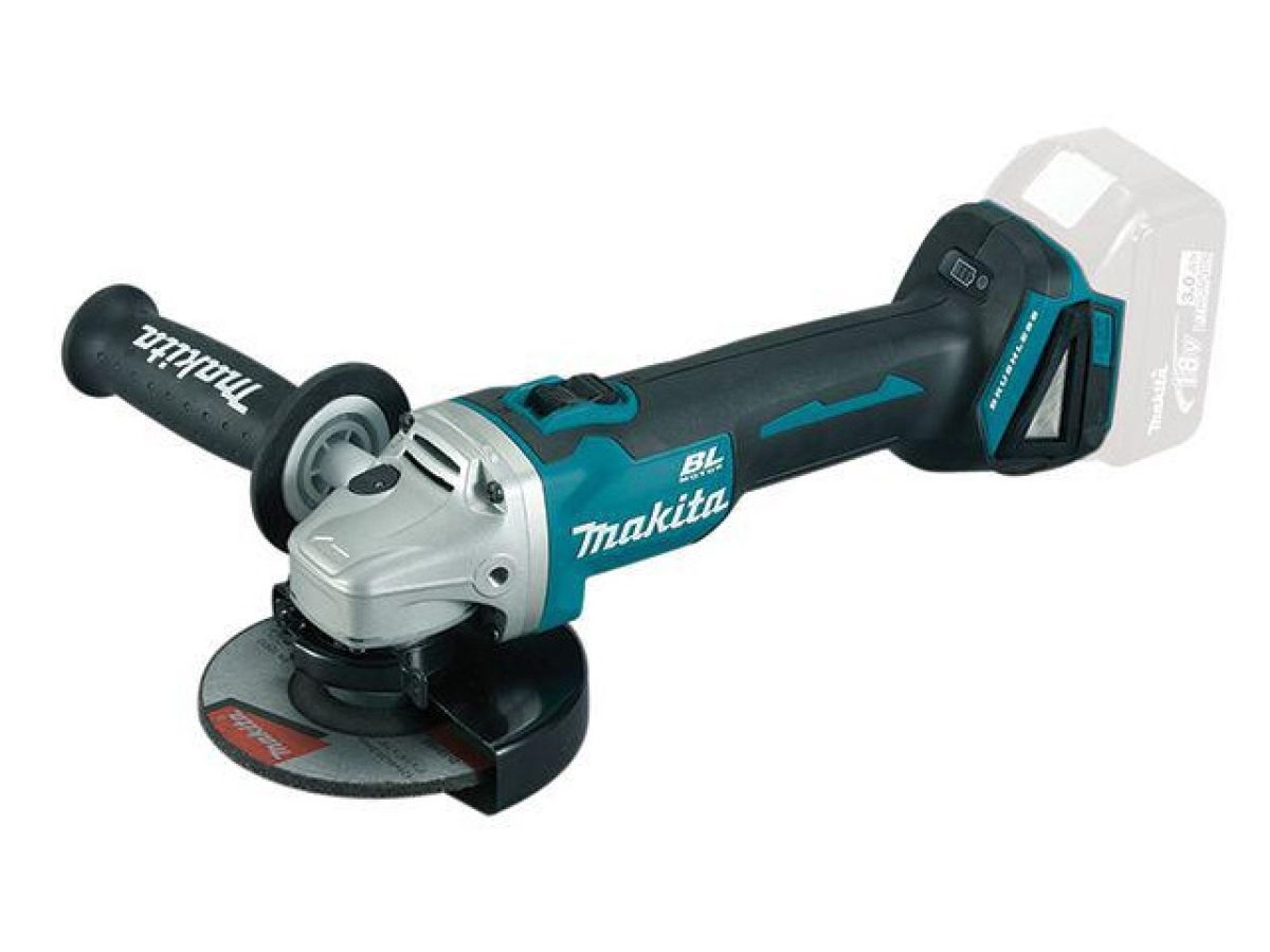 Аккум. углошлифмашина MAKITA LXT DGA 504 Z в кор.