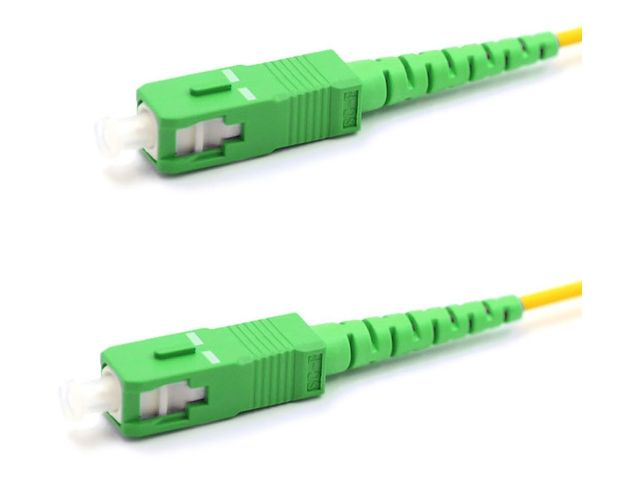 Патч-корд 20м оптический соединительный (SM), 9/125 (OS2), SC/APC-SC/APC, (Simplex), LSZH