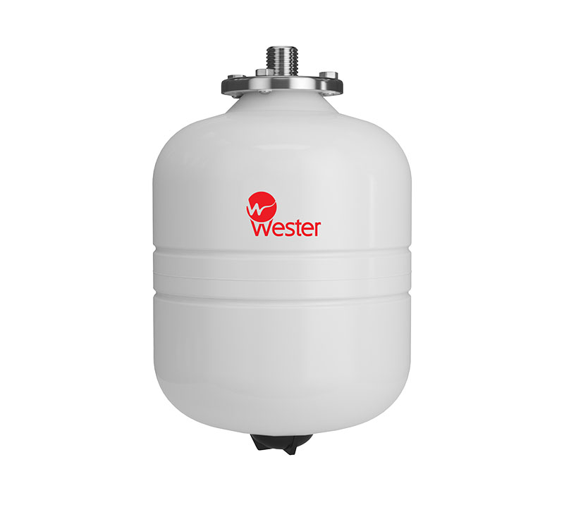 Бак мембранный для ГВС Wester Premium WDV 8 нерж. контрфланец
