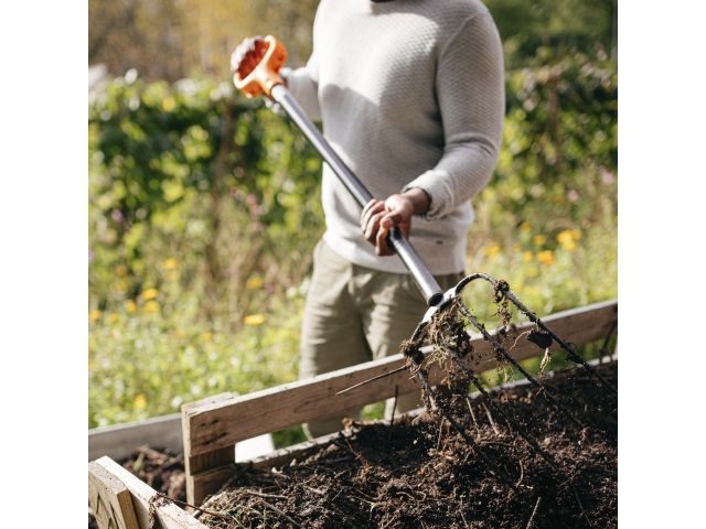 Вилы для компоста Solid FISKARS (Возможны артикулы 1070674
 или 1003459)
