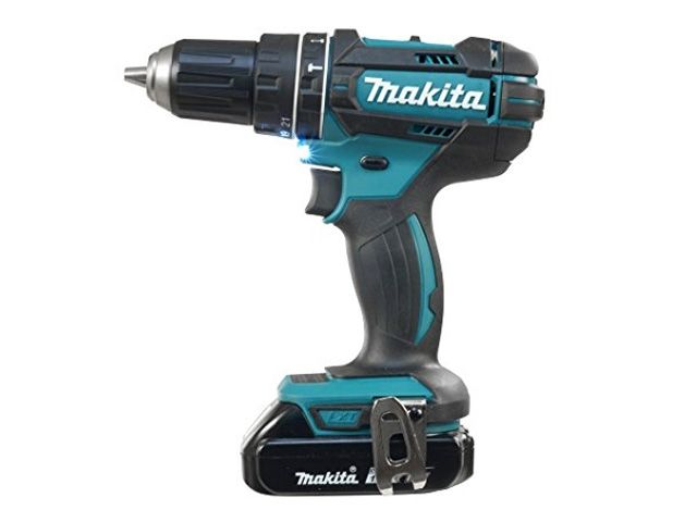 Аккум. ударная дрель-шуруповерт MAKITA LXT DHP 482 SYE в чем. (ОТГРУЗКА ТОЛЬКО ПО ЭТН/ЭТТН | 18.0 В, 2 акк., 1.5 А/ч Li-Ion, 2 скор., 62 Нм,