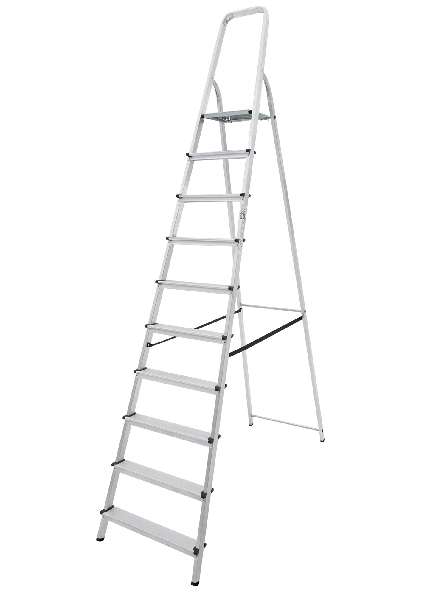 Лестница-стремянка алюм. 217 см 10 ступ. 8,1 кг PRO STARTUL (ST9940-10)