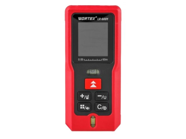 Дальномер лазерный WORTEX LR 6001 в кор., 0.05 - 60 м, +/- 2 мм/м
