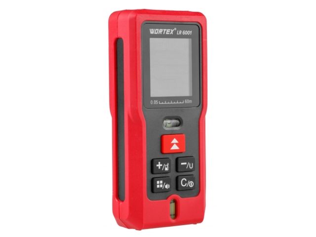 Дальномер лазерный WORTEX LR 6001 в кор., 0.05 - 60 м, +/- 2 мм/м