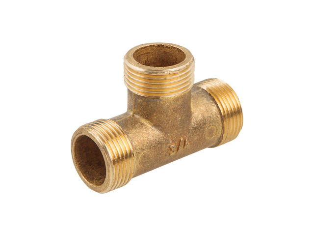 Тройник 1/2″ нар.-нар.-нар., Цветлит