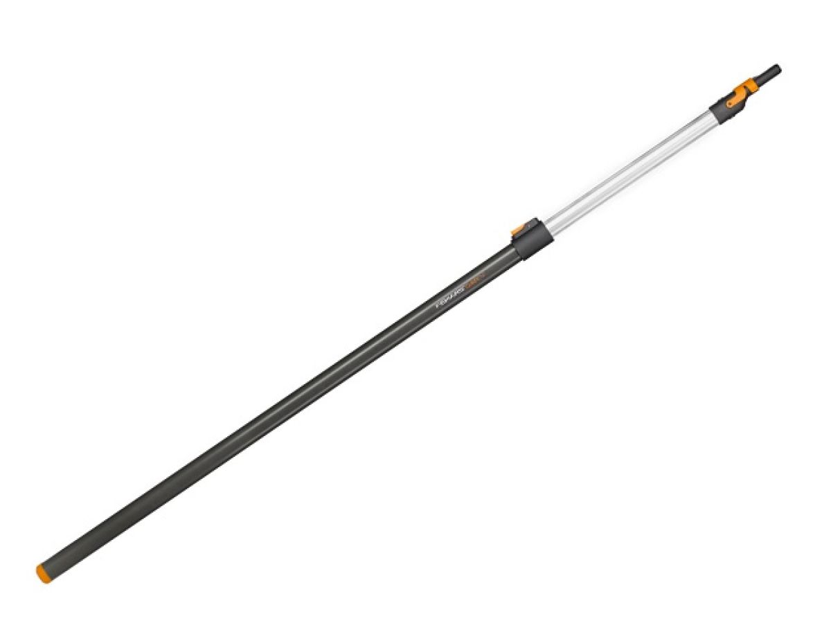 Черенок алюминиевый графитовый телескопический QuikFit FISKARS