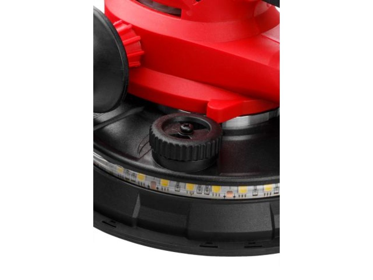Шлифмашина для стен и потолков WORTEX DG 1875 в кор. 750 Вт, 180 мм, LED, 1500-2700 об/мин