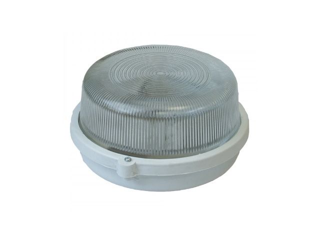 Светильник круг/белый, 60Вт, IP53 (НБП 01-60-033) Юпитер (1хЕ27)