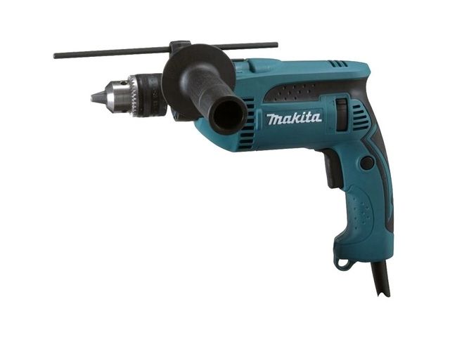 Дрель ударная MAKITA HP 1640 K в чем. (ОТГРУЗКА ТОЛЬКО ПО ЭТН/ЭТТН | 680 Вт, патрон ЗВП, 1 скор.)