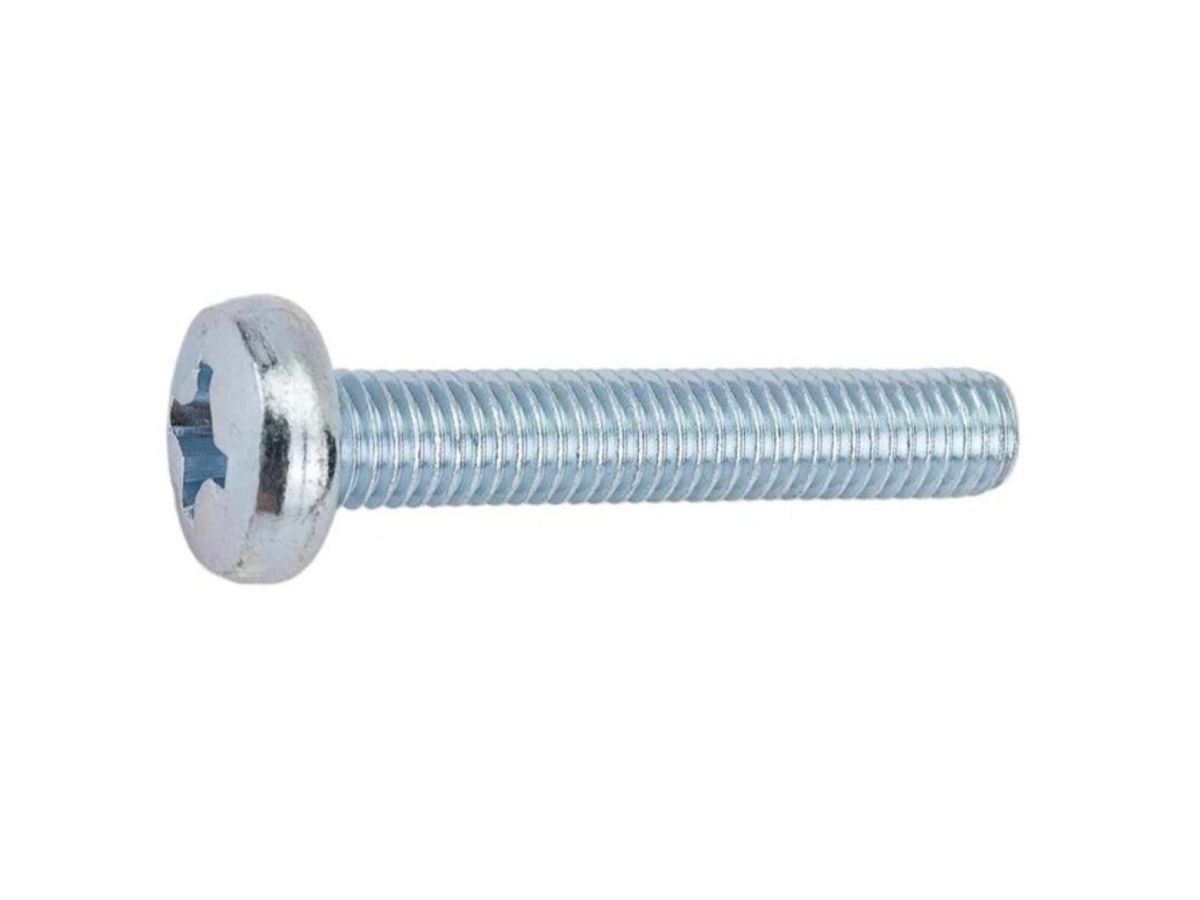 Винт М6х30 мм полусф. головка, цинк, DIN 7985 (250 шт в карт. уп.) STARFIX