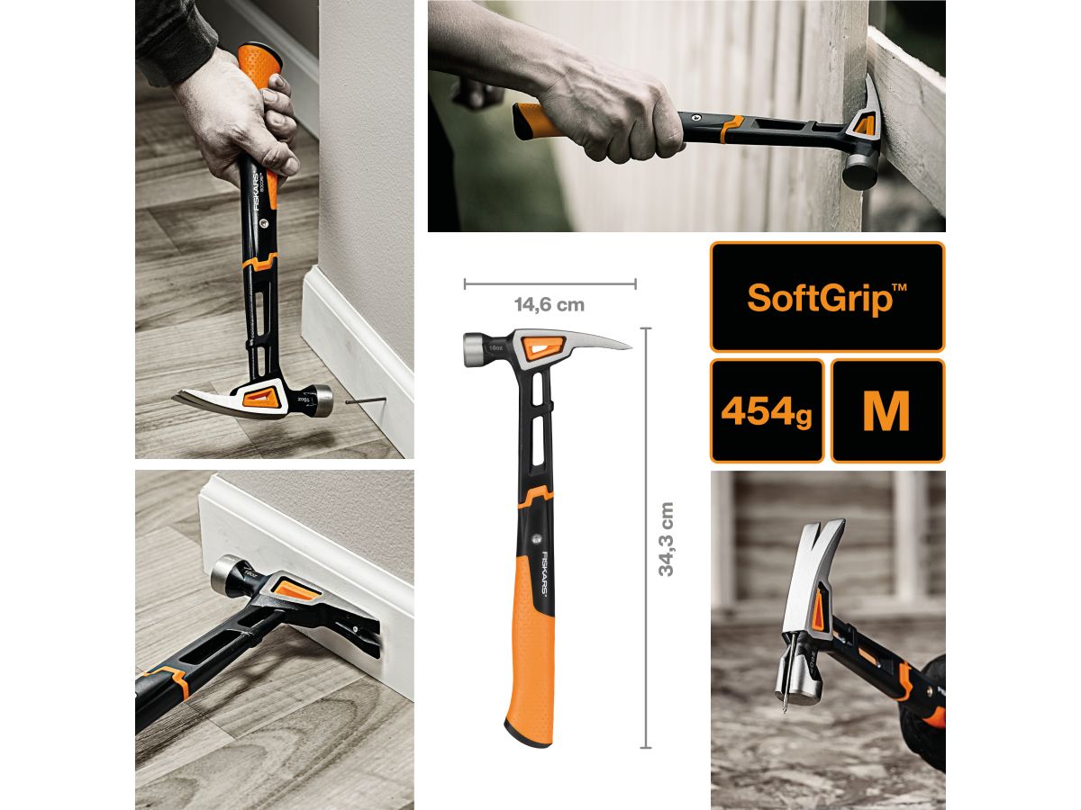 Молоток столярный M FISKARS