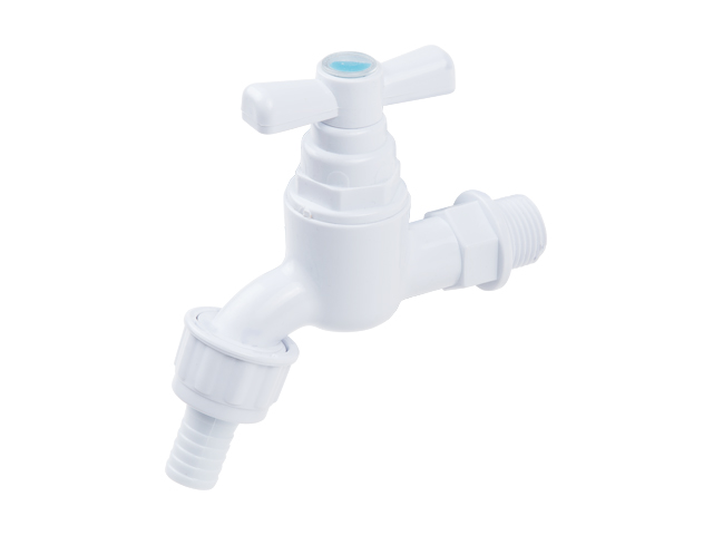 Кран пластиковый водоразборный (для шланга) 1/2″ нар., AV Engineering