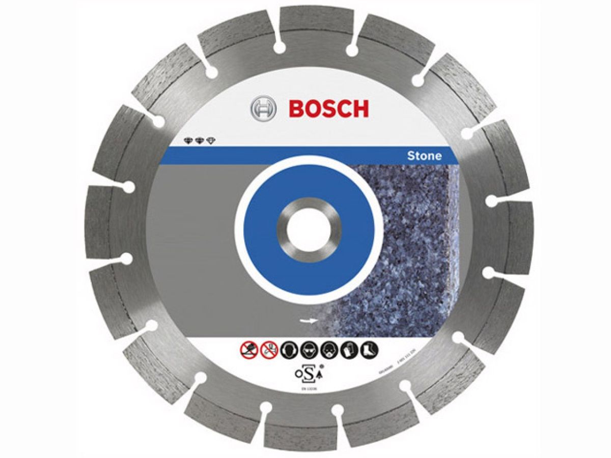 Алмазный круг 125х22 мм по камню сегмент. STANDARD FOR STONE BOSCH