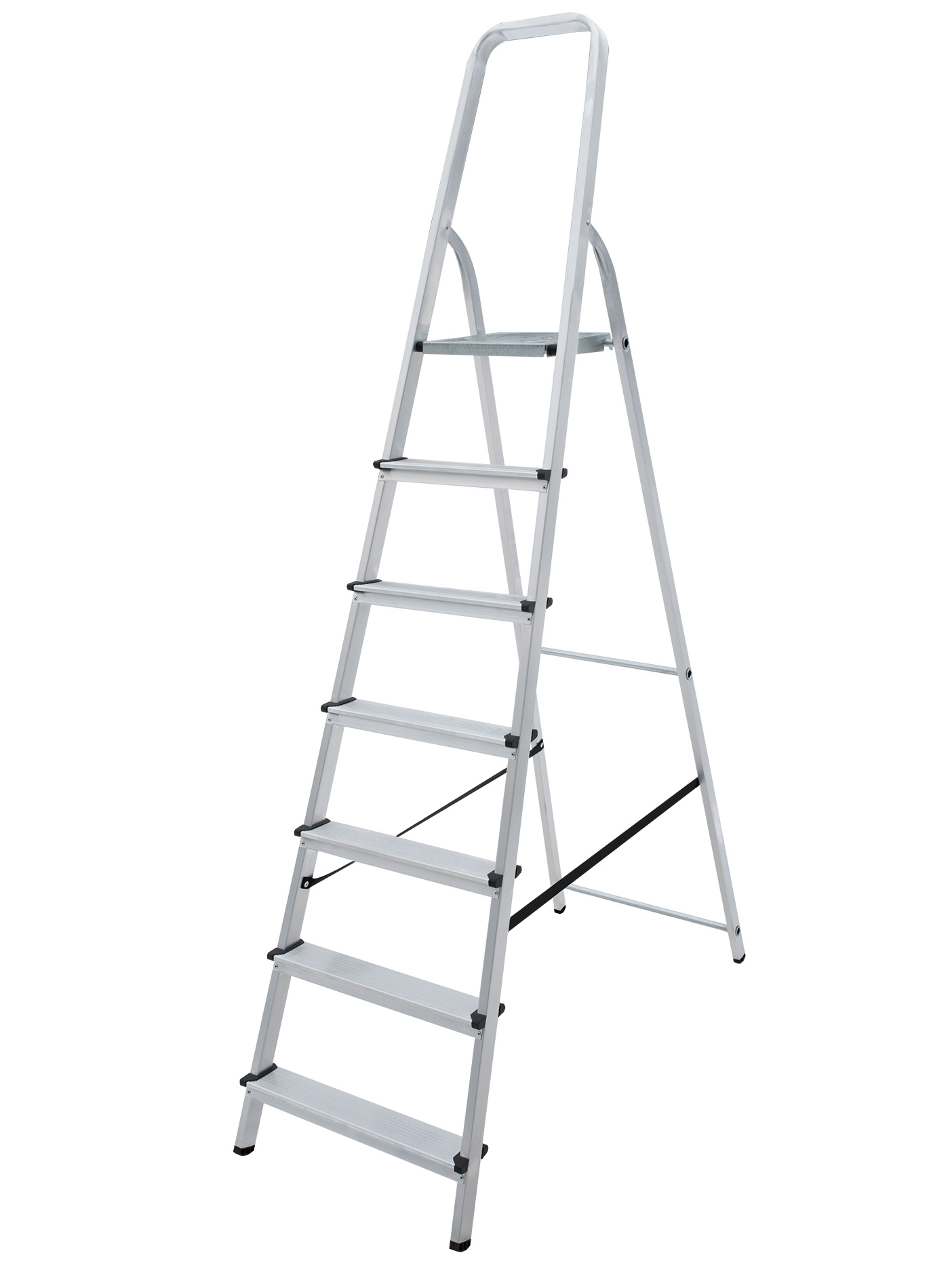Лестница-стремянка алюм. 148 см 7 ступ. 5,2кг PRO STARTUL (ST9940-07)