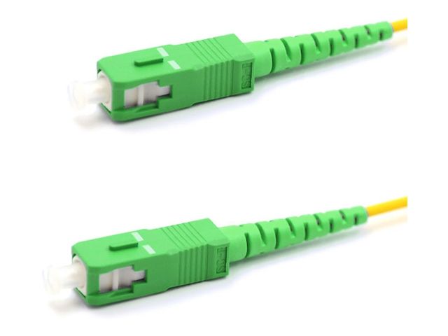 Патч-корд 10м оптический соединительный (SM), 9/125 (OS2), SC/APC-SC/APC, (Simplex), LSZH