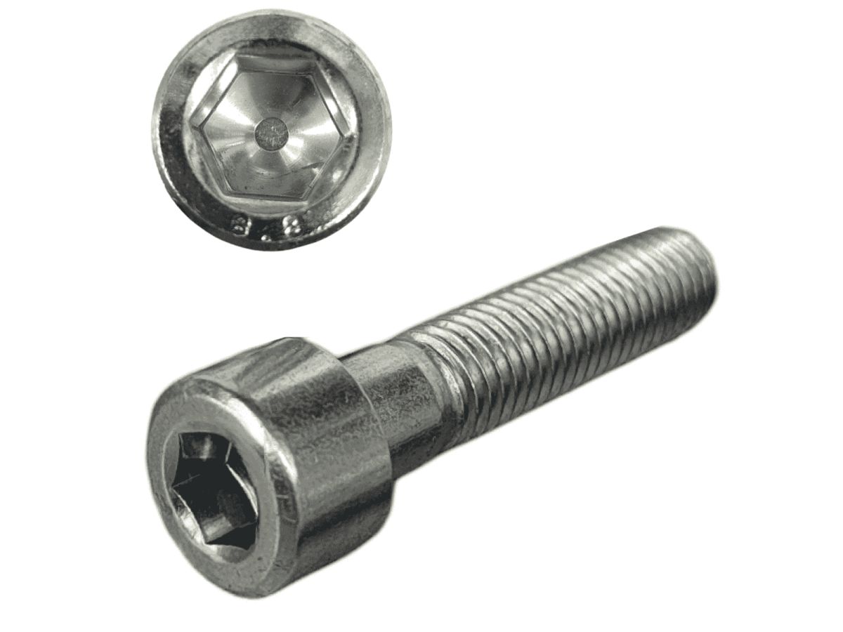 Винт М5х25 мм с внутр. шестигр., цинк, кл.пр. 8.8, DIN 912 (250 шт в карт. уп.) STARFIX