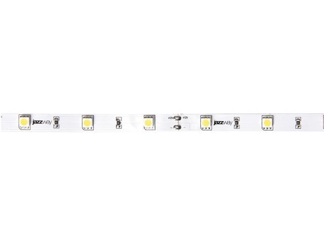 Лента светодиодная PLS 5050/30 (7.2 Вт/м, 360-450 Лм/м, 6500К, IP65, 12В) зеленый (5м в уп) JAZZWAY