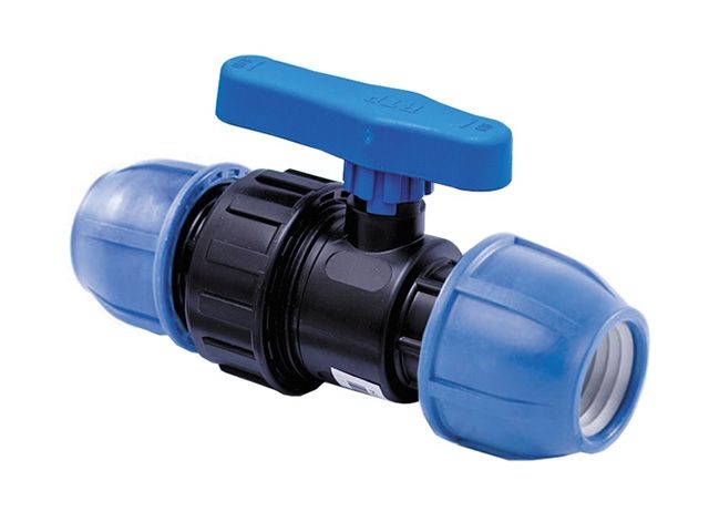 Кран шар. 20 (для ПЭ труб), РТП (для 5 к.с.)