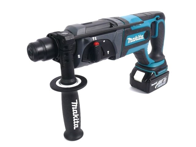 Аккум. перфоратор MAKITA LXT DHR 241 RFE в чем. (ОТГРУЗКА ТОЛЬКО ПО ЭТН/ЭТТН | 18.0 В, 2 акк., 3.0 А/ч Li-Ion, 1.9 Дж, вес 3.2 кг)