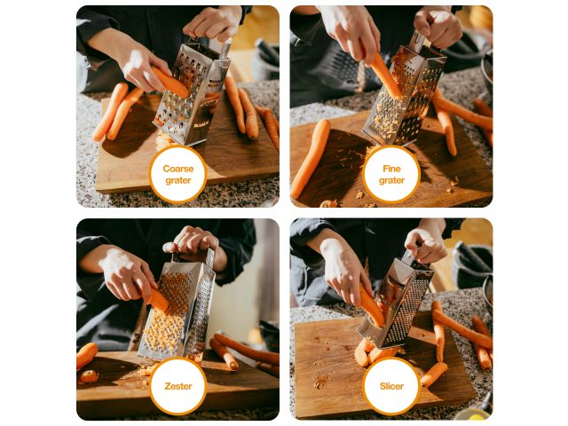 Терка 4-сторонняя Essential Fiskars