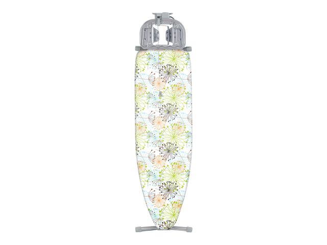 Доска гладильная NIKA BEST (металл 1220 х 400), подставка п/утюг, удлинитель, полка, NIKA (цвета в ассортименте)