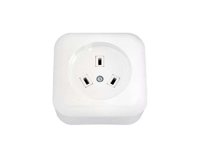 Розетка силовая  РА32-002 BYLECTRICA (1-ая к электроплите (открытая, с/з); подходит вилка В32-001)