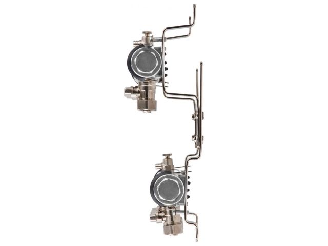 Коллекторная группа AVE134, 8 вых. AV Engineering (Для отопления (радиаторы) и водоснабжения. Не для теплого пола)