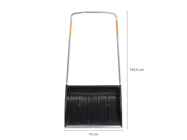 Скрепер-волокуша (движок) для снега FISKARS (740x570)