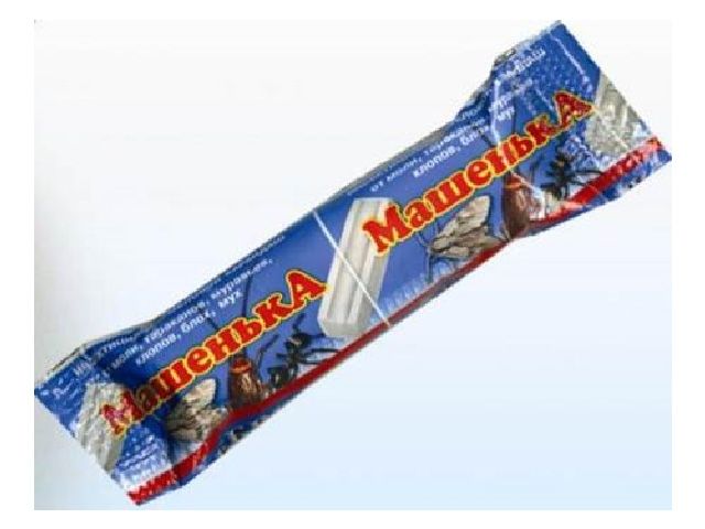 Мелок для борьбы с насекомыми "Машенька Серебряная" 20 г (Эффективен против тараканов, муравьев, блох, клопов, моли, мух.)