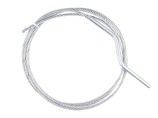 Трос сантехнический канатный ф 6 мм  длина 2,5 м (Канализационный трос используется для прочистки канализационных труб.)