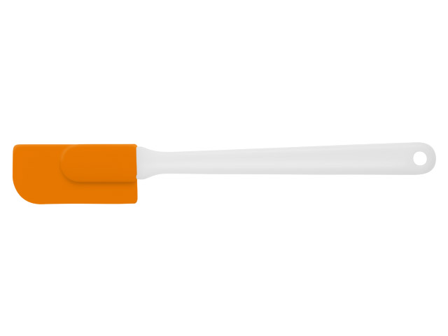 Лопатка силиконовая, 23.5 х 3.5 см, оранжевая, PERFECTO LINEA