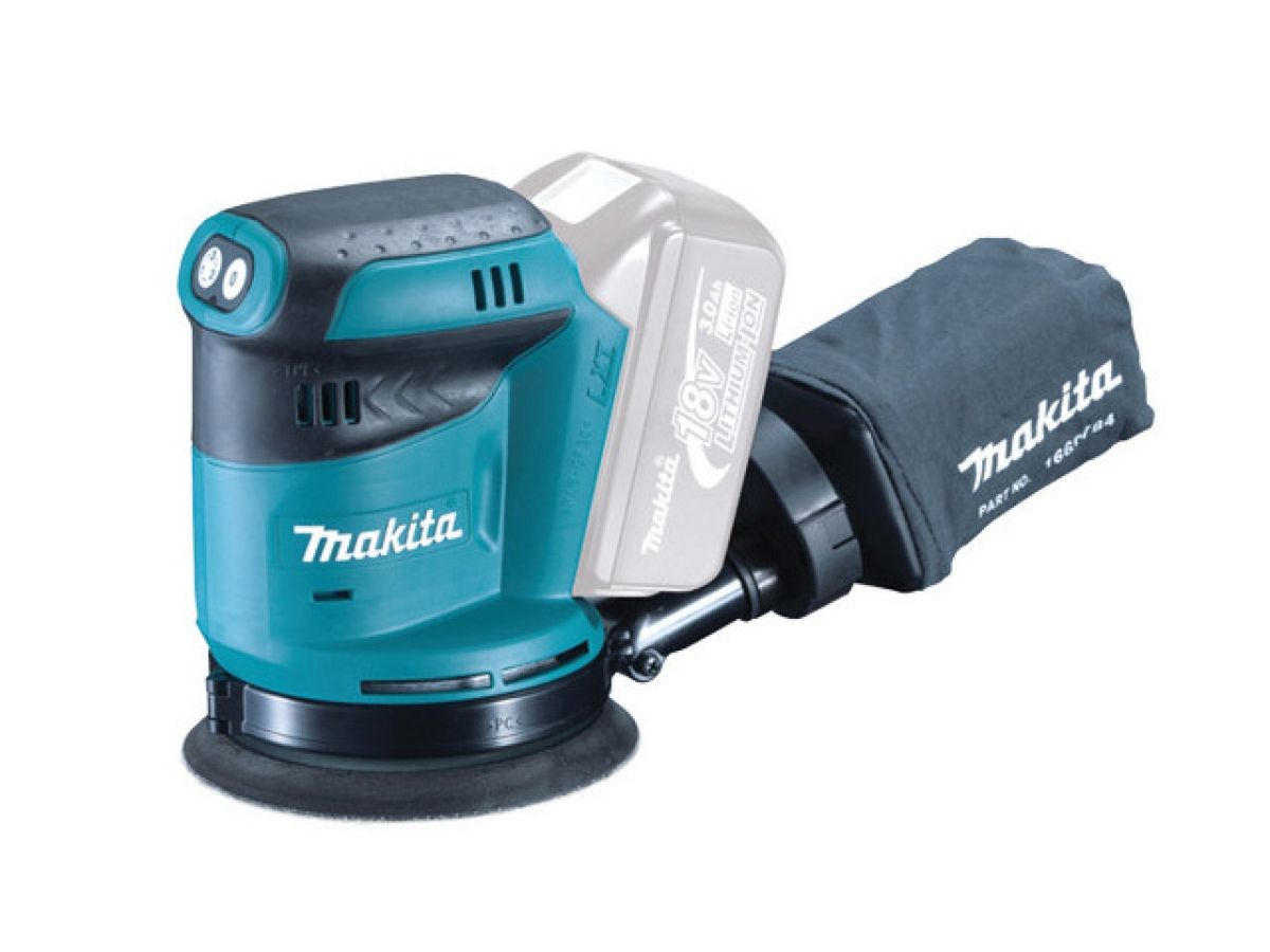 Аккум. эксцентриковая шлифмашина LXT MAKITA DBO 180 Z в кор.