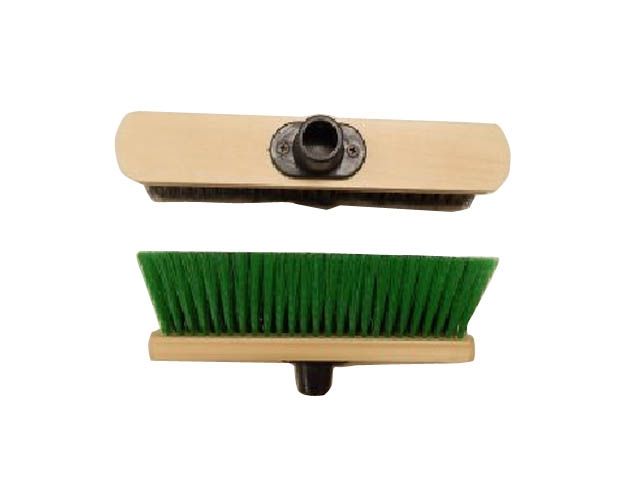 Щетка для уборки дер. бытовая 275х50x20мм, м/в, пластик.держ. (Внутренний диметр 22 мм.)