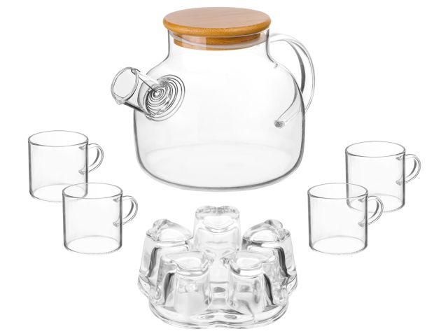 Чайный набор, 6 предметов, серия BAMBOO, PERFECTO LINEA