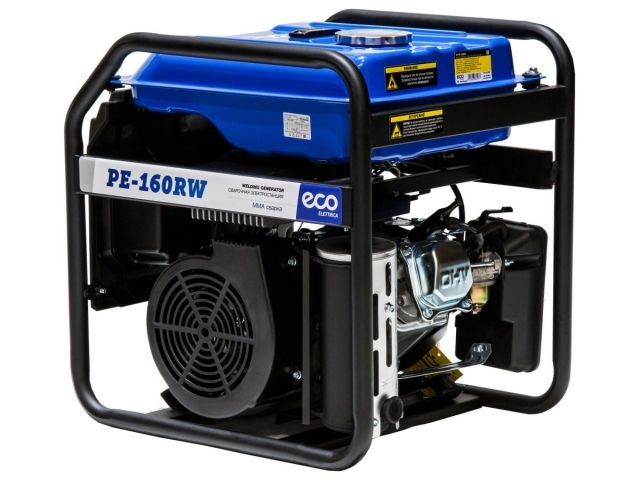 Электростанция сварочная ECO PE-160RW (инверторный, 1.1 кВт, 230 В, бак 15.0 л, для сварки постоянным током, 80А\160A)