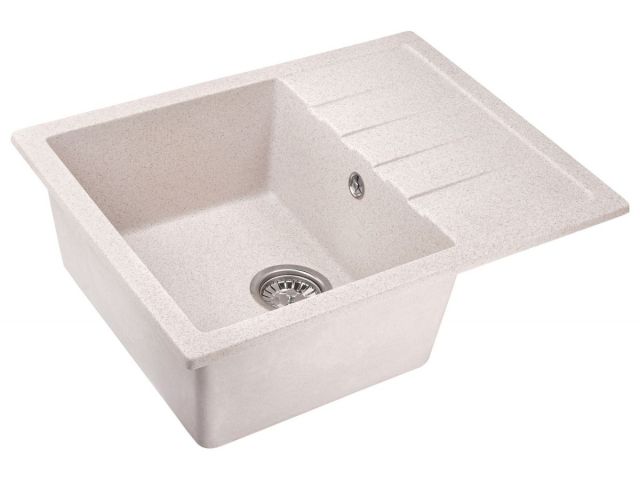 Мойка кухонная из искусственного камня BEST песочный 640х500 мм, AV Engineering