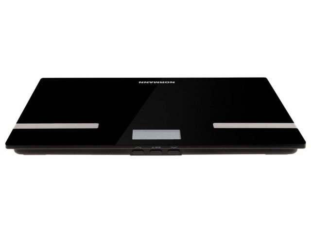 Весы напольные ASB-473 NORMANN (180 кг; стекло 6 мм; дисплей 50х35 мм; изм-ние уровня воды,жира, мышечной массы)