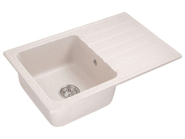 Мойка кухонная из искусственного камня ART песочный 770х475 мм, AV Engineering