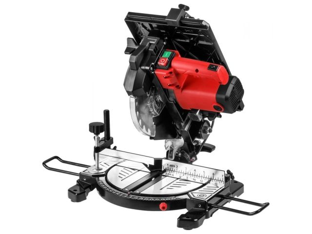 Торцовочная пила комбинированная WORTEX MS 2112 LMB в кор. 1200 Вт, 210 мм, глуб. 55, стол 30 мм (1200 Вт, 210х30.0 мм, глуб. до 55 мм, шир.