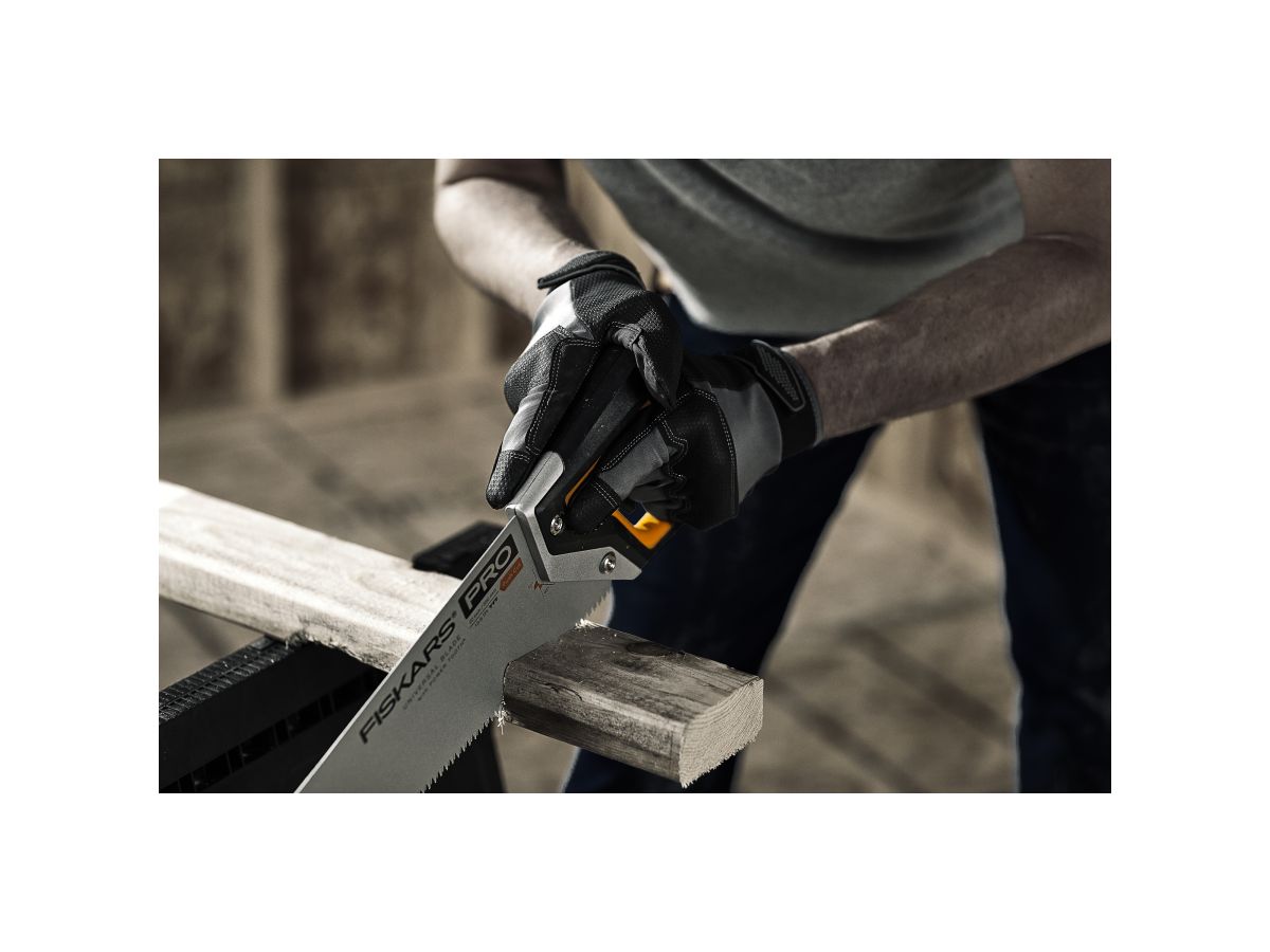 Ножовка по дереву PowerTooth 550мм 9 зубьев на дюйм FISKARS
