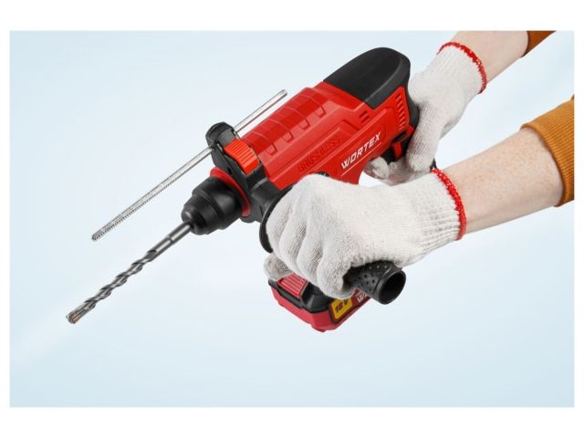 Аккум. перфоратор WORTEX CRH 1820-2 в кор. ALL1 XLT SOLO БЕСЩЕТ., 18 В, 2.2 Дж, 20 мм (ОТГРУЗКА ТОЛЬКО ПО ЭТН/ЭТТН | вес 1,7 кг, 4 режима)