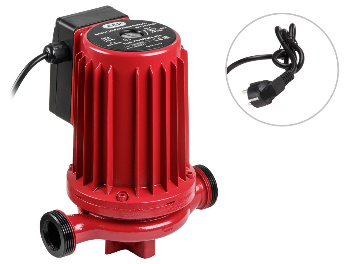 Насос циркуляционный Titan Pro WRS25-370, A&P