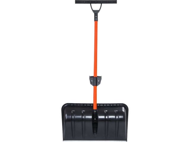 Лопата-скрепер снеговая пластм. 680х380мм со стальн.черенком STARTUL PROFI (ST9057-3)